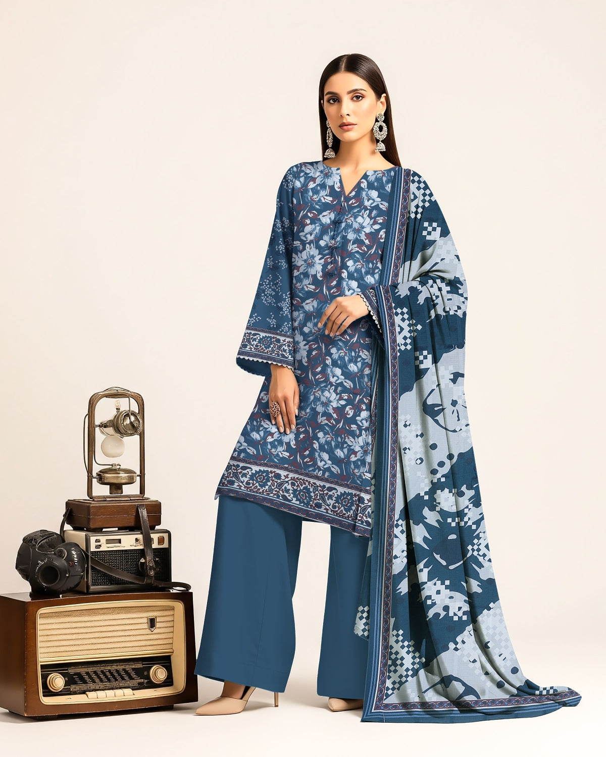 Orang 3 Piece Viscose Printed Collection