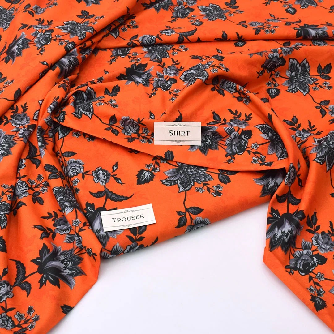 2 PC–Micro Polo Cotton  Premium Airjet Digital Printed