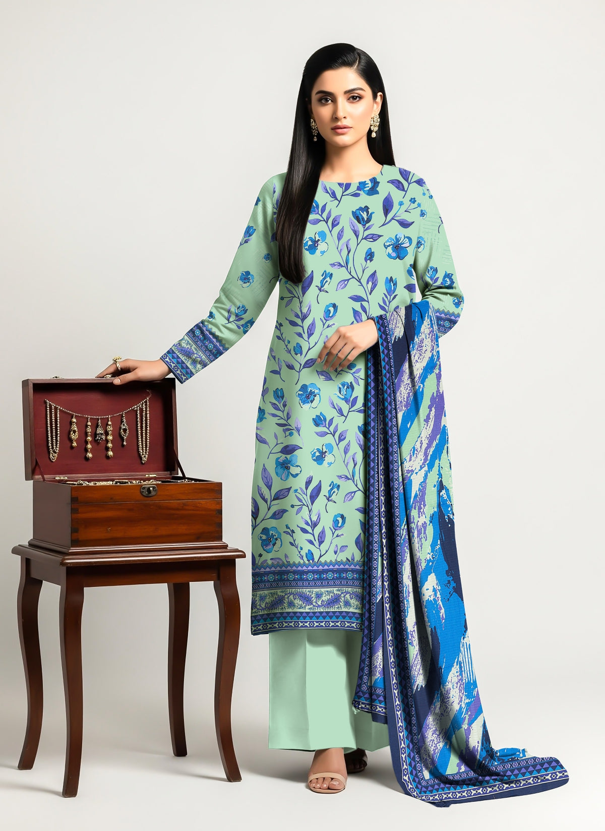 Orang 3 Piece Viscose Printed Collection