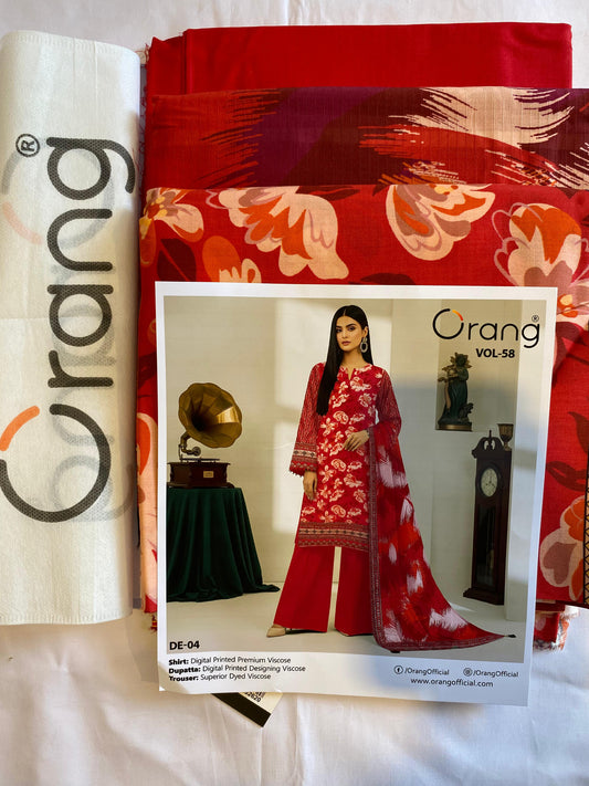 Orang 3 Piece Viscose Printed Collection